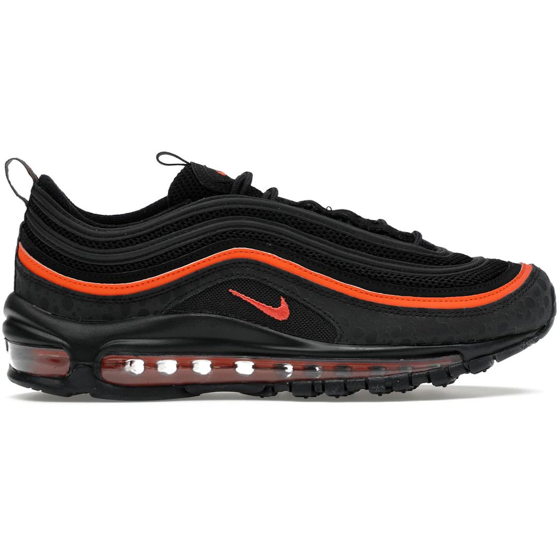 

Кроссовки Nike Air Max 97 Черный Безопасный Оранжевый (GS)(DX3088-001) 38