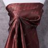 1M Premium Brocade Satin Fabric Chinese Style Calligraphy Design Jacquard Satin Cloth Evening Dress Decorative Background Fabric