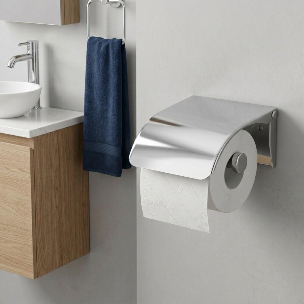Wall Mounted Tissue Paper Holder Stainless Steel Tissue Roll Dispenser Home Hotel