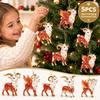 Shining Goat Hanging Ornament Set 2D Flat Animal Hanging Decoration  Shop Window Display