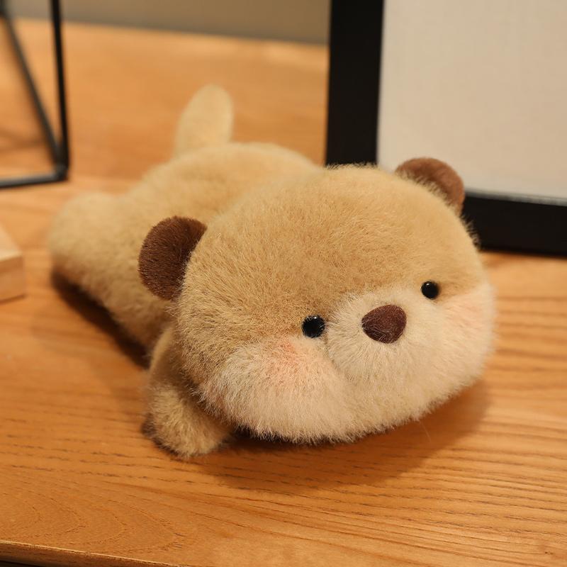 Cute Adorable Mini Animal Plush Toys Lying Rabbit Fox Elephant Capybara Panda Penguin Doll Creative Table Car Decor Pillow Gift