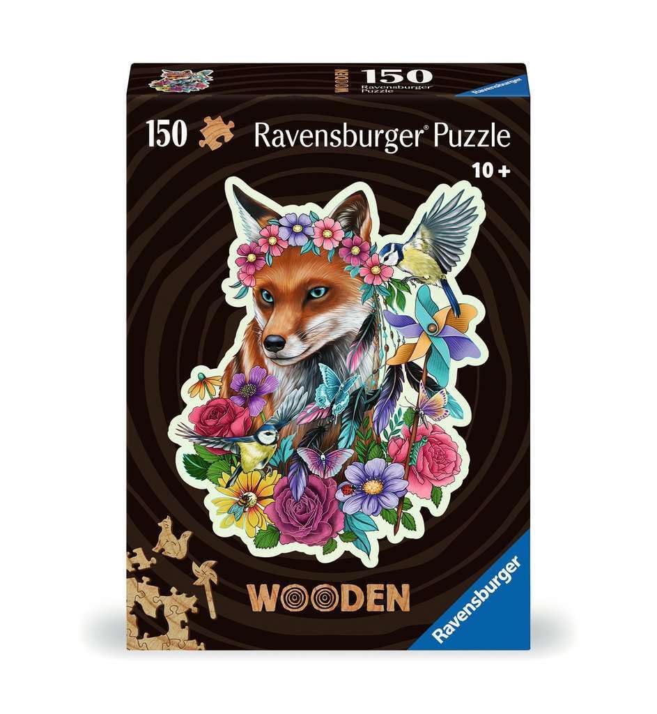 

Ravensburger Деревянный пазл Цветная лиса 150 Пазл 17512 3 (Деревянные головоломки)