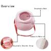 Small Pet Carrier Rabbit Cage Hamster Chinchilla Travel Warm Bags Guinea Pig Carry Pouch Bag Breathable Pet Cage Rat Leash