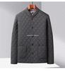 Men's Thickened Fleece-Lined Winter Jacket for Middle-Aged & Elderly: Warm Cotton Padded Coat