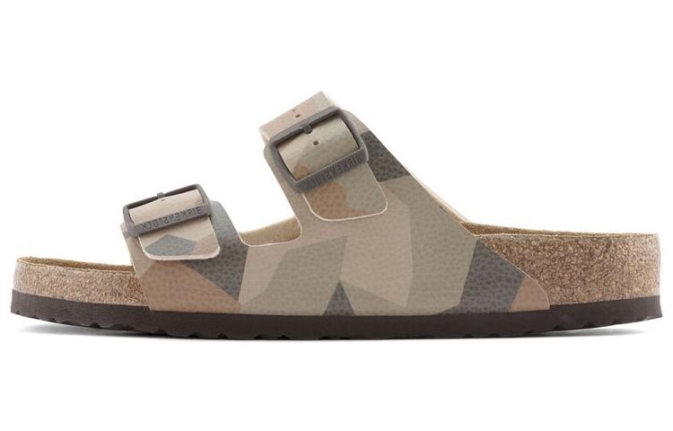 Birkenstock Arizona EVA Abrasion Resistant Slide Slippers Unisex Camouflage Brown 1024651 43