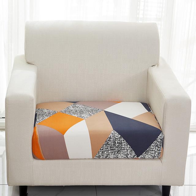 

Эластичный чехол на сиденье дивана с принтом, чехол на стул, домашние животные, защита детской мебели, моющийся съемный чехол 1/2/3/4 сиденья 1PC Normal Size-1