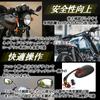 TIGRE BLANC Oval Ballen Mirror Motorcycle General Purpose Side Mirror Clear Lens 8mm 10mm Left and Right Set Matte Black