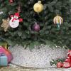 Retro Christmas Tree Skirts Sequin Xmas Tree Skirt Christmas Tree Surround Base  Christmas Decor