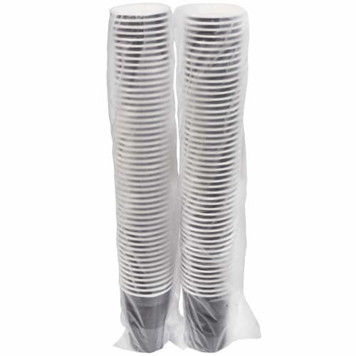 Sunnap Disposable Paper Cups, Large Size, 400ml, 100-Count (2 Packs of 50), Assorted Patterns, AC4050TEC