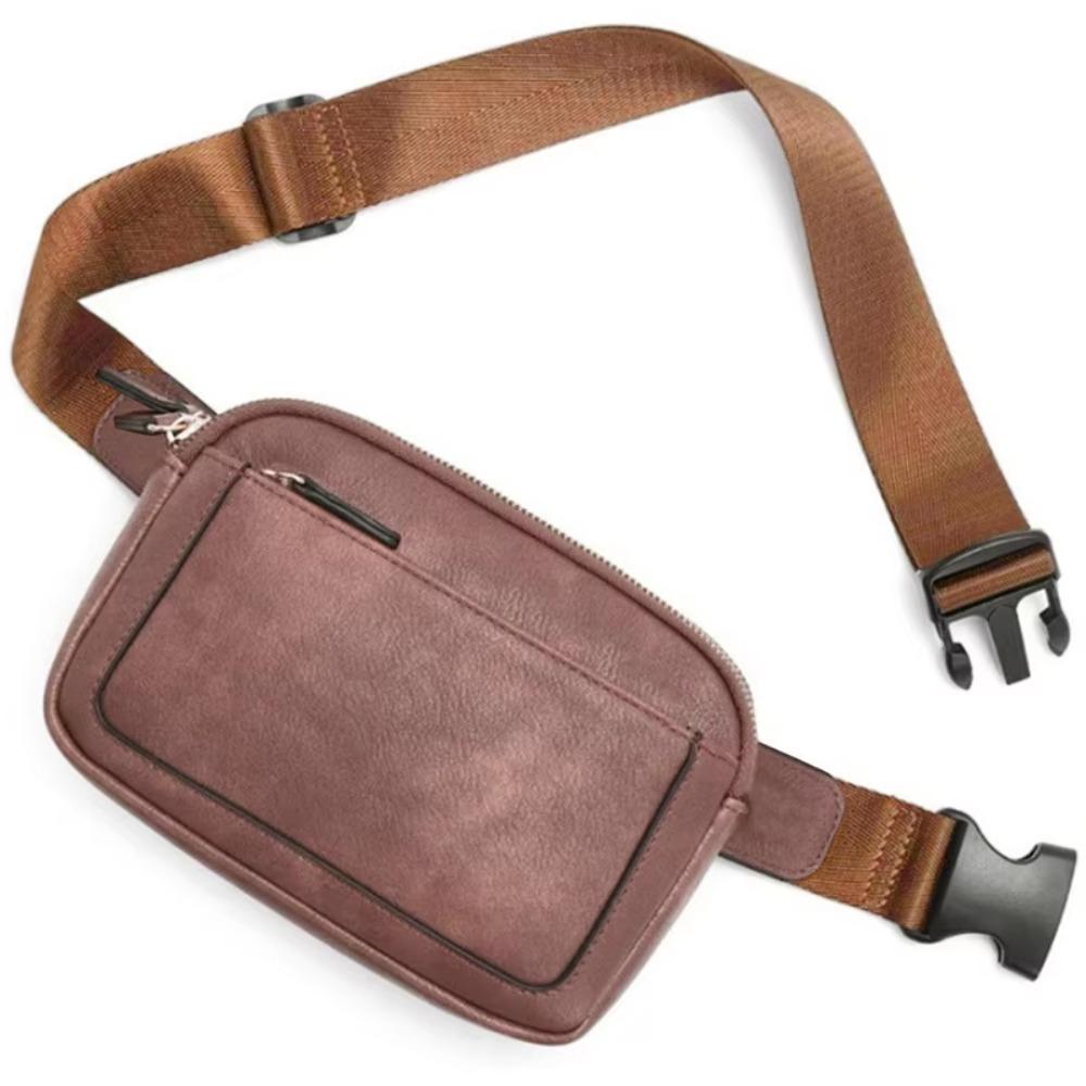Korean Style Women's Fanny Pack Adjustable Strap Women Belt Bag Fashion Crossbody Chest Bag  Sports