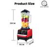 OUTDOORMORE 2.5L Heavy Duty Blender 3-in-1 Fruits and Vegetables Juicer Blender High Power