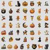 50 New Halloween Graffiti Stickers Halloween DIY Stickers Water Cup Computer Waterproof Decorative Stickers