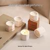 Ink Wash Gypsum Aroma Candle: Long-lasting Essential Oil Fragrance for European-American Home Decor and Festive Atmosphere.