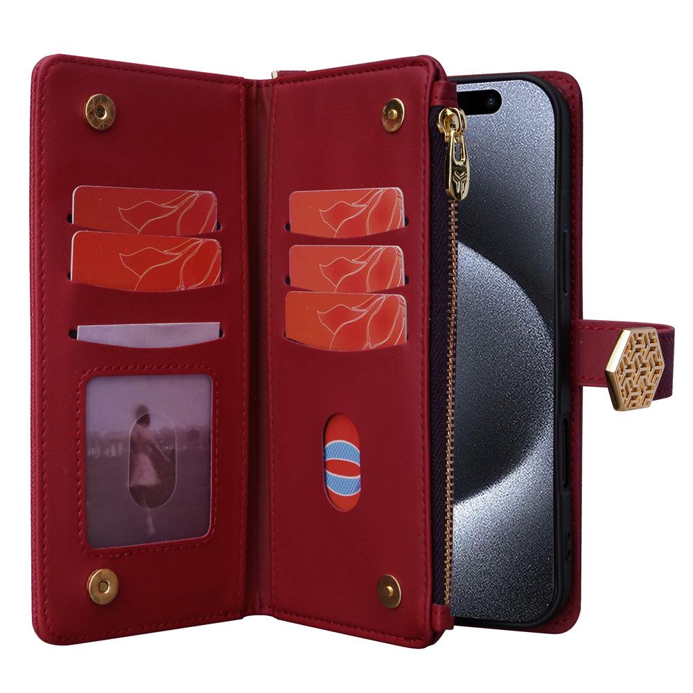 Cross Honor Wristband Phone Case - Fits Honor 50, X10, 10x Lite, Drop-Proof, Leather