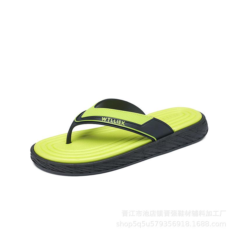 

Тапочки мужские летние спортивные и для отдыха пляжные сандалии толстая подошва легкие нескользящие и дезодорирующие мужские шлепанцы 40