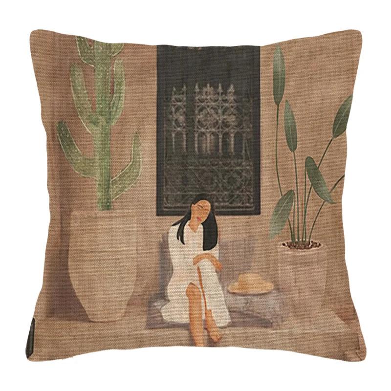 Decorative Cushion for Home Living Room Decor Throw Pillowcase Pillow Cover 45*45 40x40cm 60x60cm 45x45cm 50x50cm Persia Retro