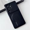 Large-Window Magnetic Case With Holder For Samsung Galaxy S26 S25 S24 S23 Ultra Plus S23 FE For Magsafe Wireless Charging Cover
