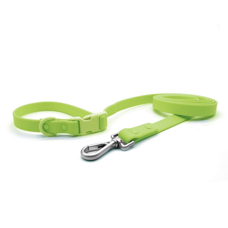 210cm PVC Multifunctional Pet Leash Multifunctional Collar Dog Leashes Outdoor Walking Training Cat Pet Waist Rope