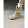 Round Toe Suede Buckle Ankle Boots - 2025 Fall Collection for Women