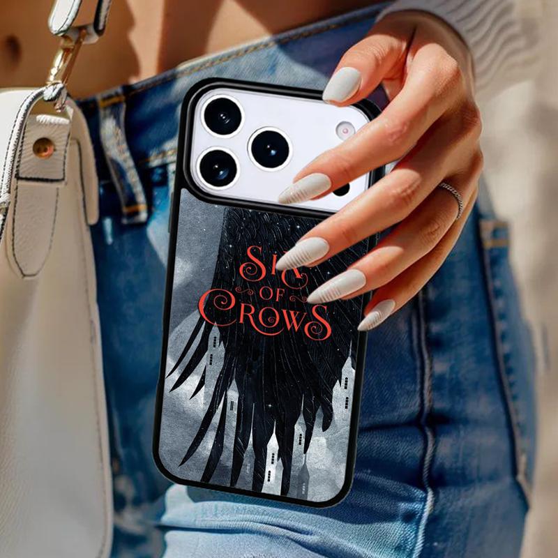 Six Of Crows soft Phone Case For iPhone 17 Air 14 15 13 12 Max Cover For Apple 16e 11 Pro Max Plus Coque