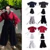 1/ Doll Costume for Figurine, Samurai Uniform, Miniature Clothes 15cm Male Dolls