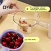 Drain Basket Colander Fruits Vegetables Strainer Dual-Layer Design Food-Grade BPA Free Kitchen Draining Basket with Handle
