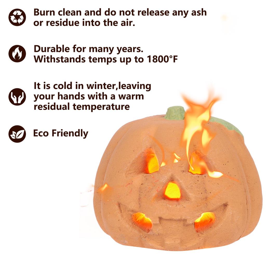 Fireproof Halloween Party Supplies, Reusable Indoor Halloween Decorations, Outside Fall Decor For Bonfire Firepit