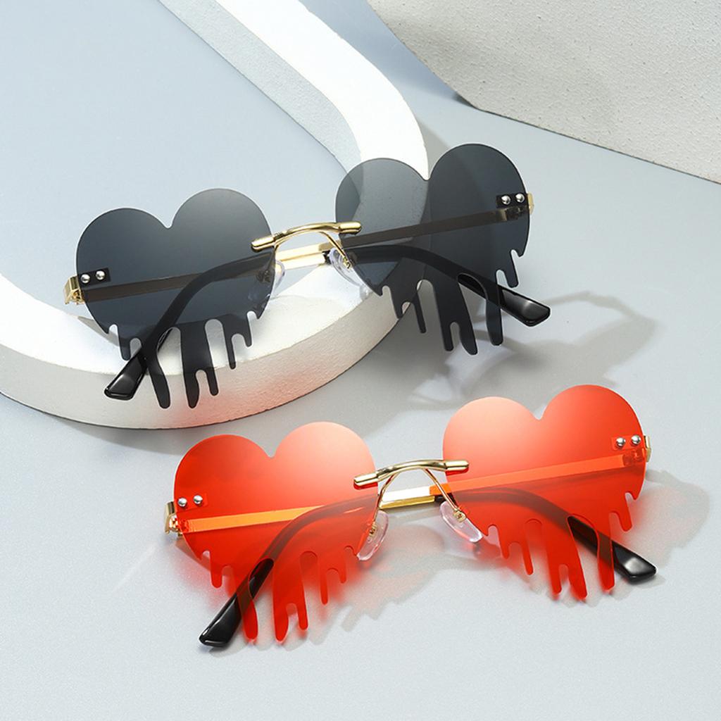 New Trend Personality Sunglasses Colorful Ocean Tears Sunglasses Sunglasses for Men and Women Halloween Christmas.