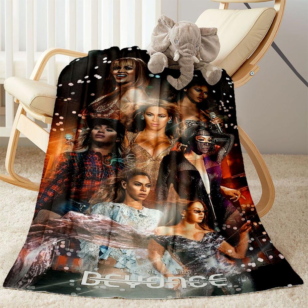 Beyoncé Blankets Are Suitable for Living Rooms,making Them an Ideal Choice for Outdoor Travel and Gifts.