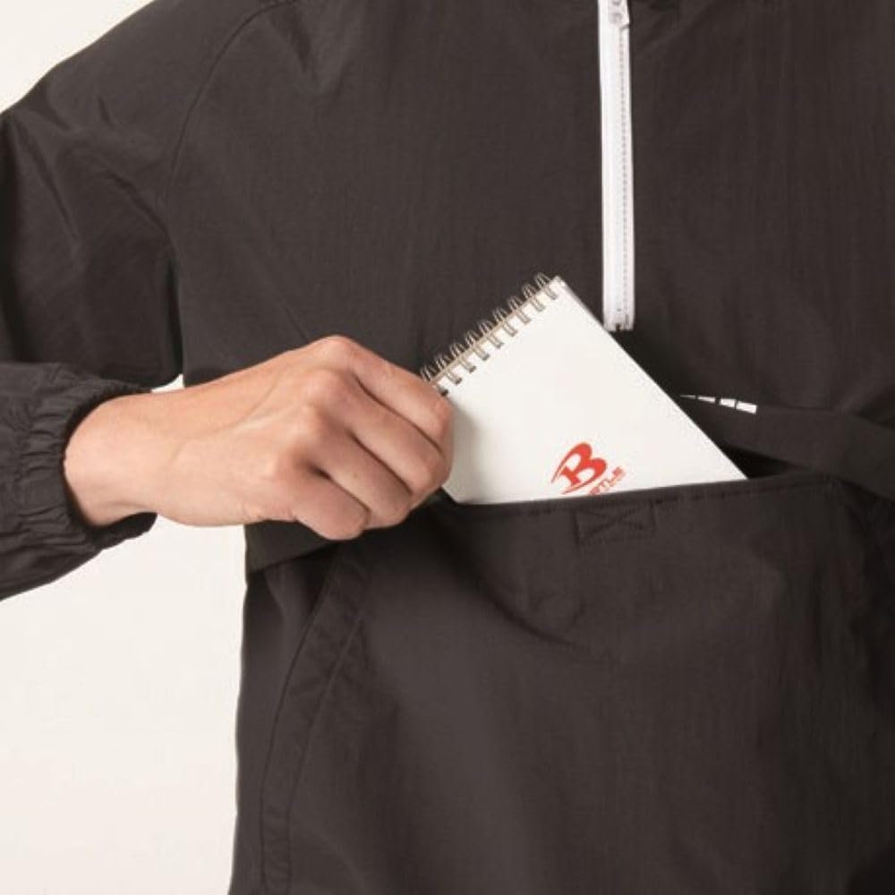 BURTLE Anorak Parka (Unisex) for Fall/Winter, Limited Black, 4054, 35L, Large