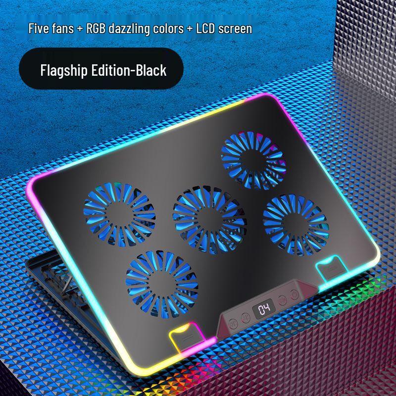 Ollymurs RGB Gaming Laptop Cooler Stand