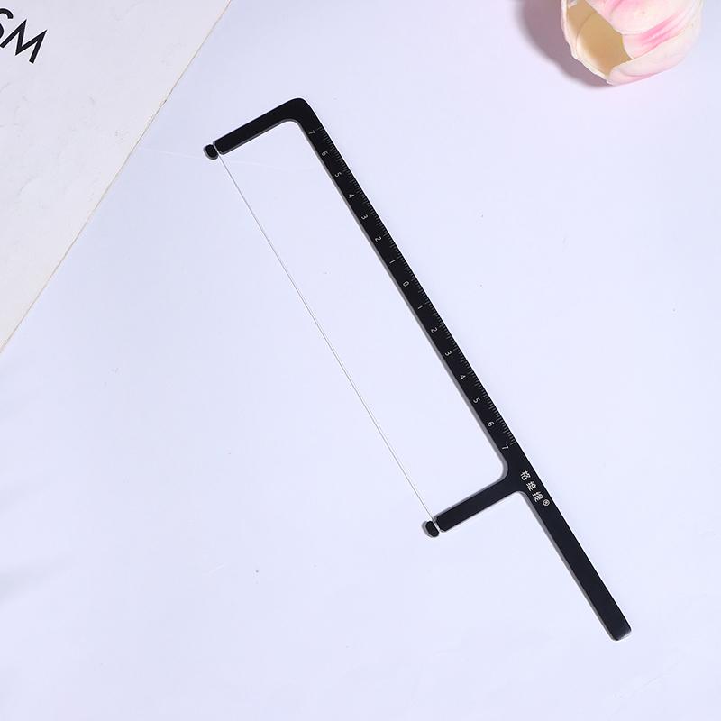 Eyebrow Mapping Ruler Positioning Ruler Eyebrow Tattoo Line Drawing Auxiliary Tool Permanent Line Ruler Makeup Accessories