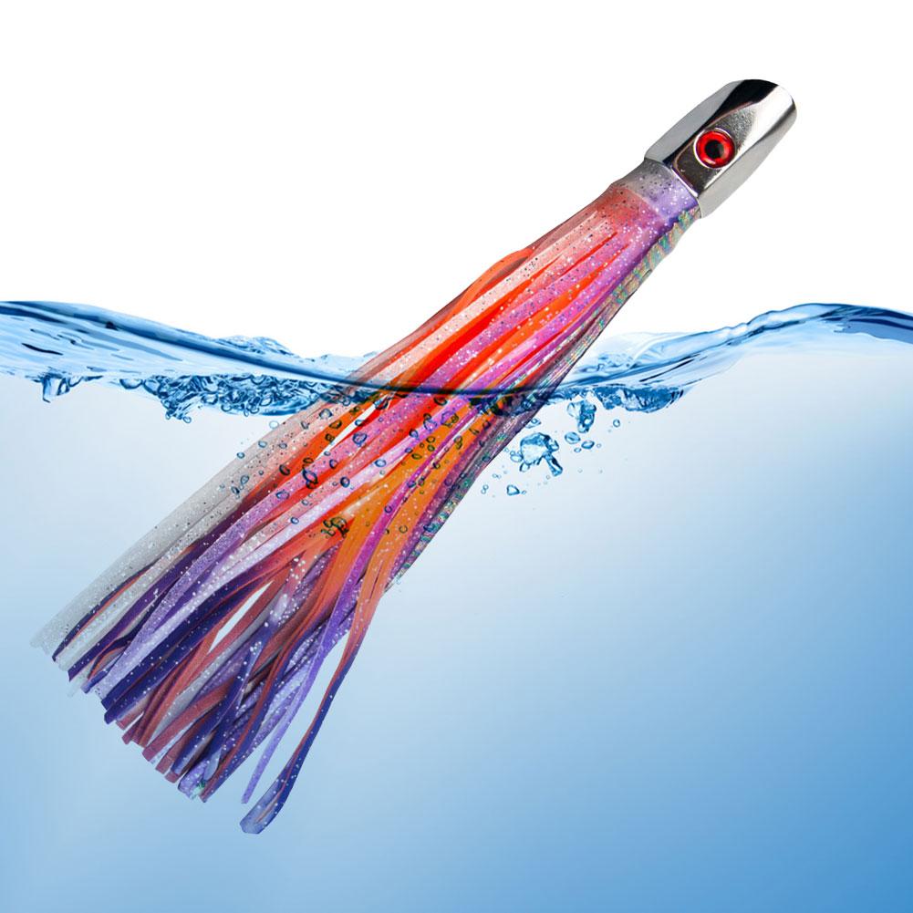 Squid Skirt Bait Big Game Drag Fishing Marlin Tuna Trolling Lure Seawater Fishing Lure for Marlin Tuna Dolphin