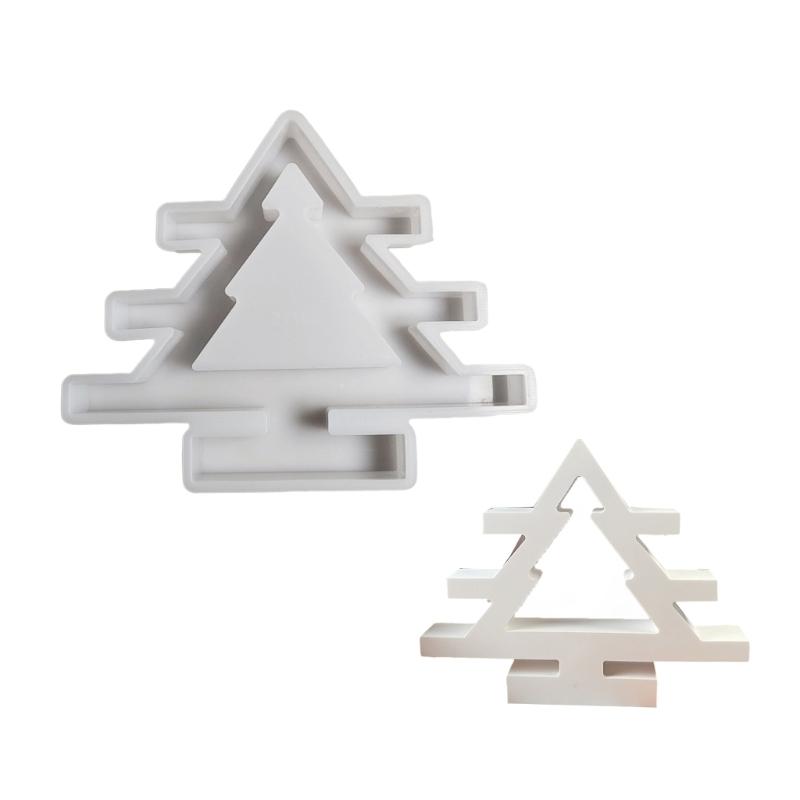 Silicone Mold for Candle Holders Sturdy Silicone Christmas Tree Molds For Creative Candle Holder Home Decoration 1