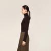 LESS 2024 Winter Slim-Fit Merino Wool Pullover Sweater