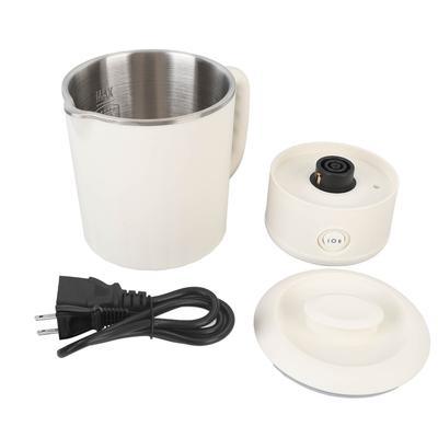 Travel Electric Kettle 600ml Capacity 600W Fast Heating Stainless Steel Portable Hot Water Boiler