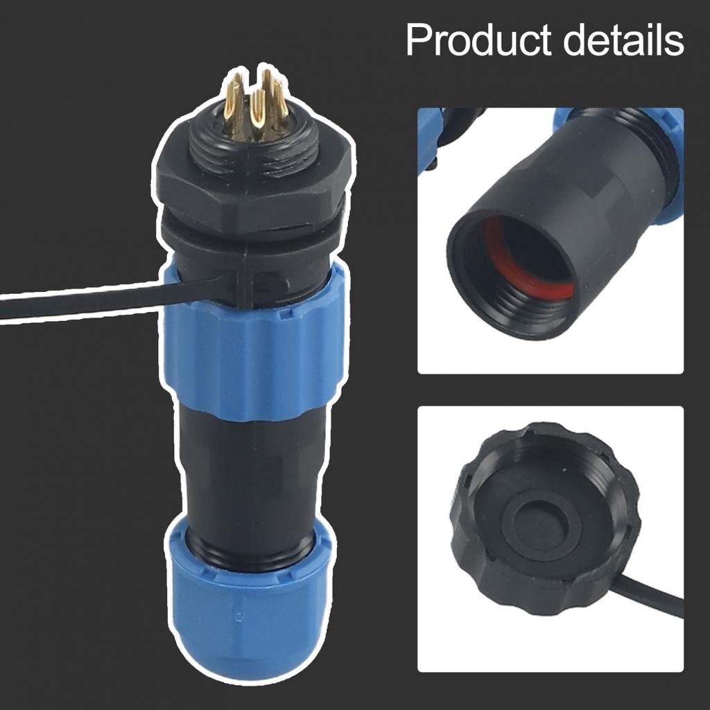 High Quality SP13 Panel Mount Connector IP68 Waterproof 2/3/4/5/6/7 Pin