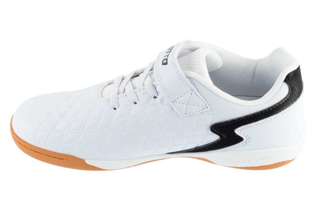 Lotto Dasher T, for Boy White Indoor Football Trainers