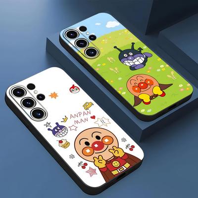 Phone Case For Samsung S26 S24 Ultra S25 S23 Fe S22 S20 S21 Plus A16 A54 A34 A53 Back Cover Cartoon Cute Anpanman