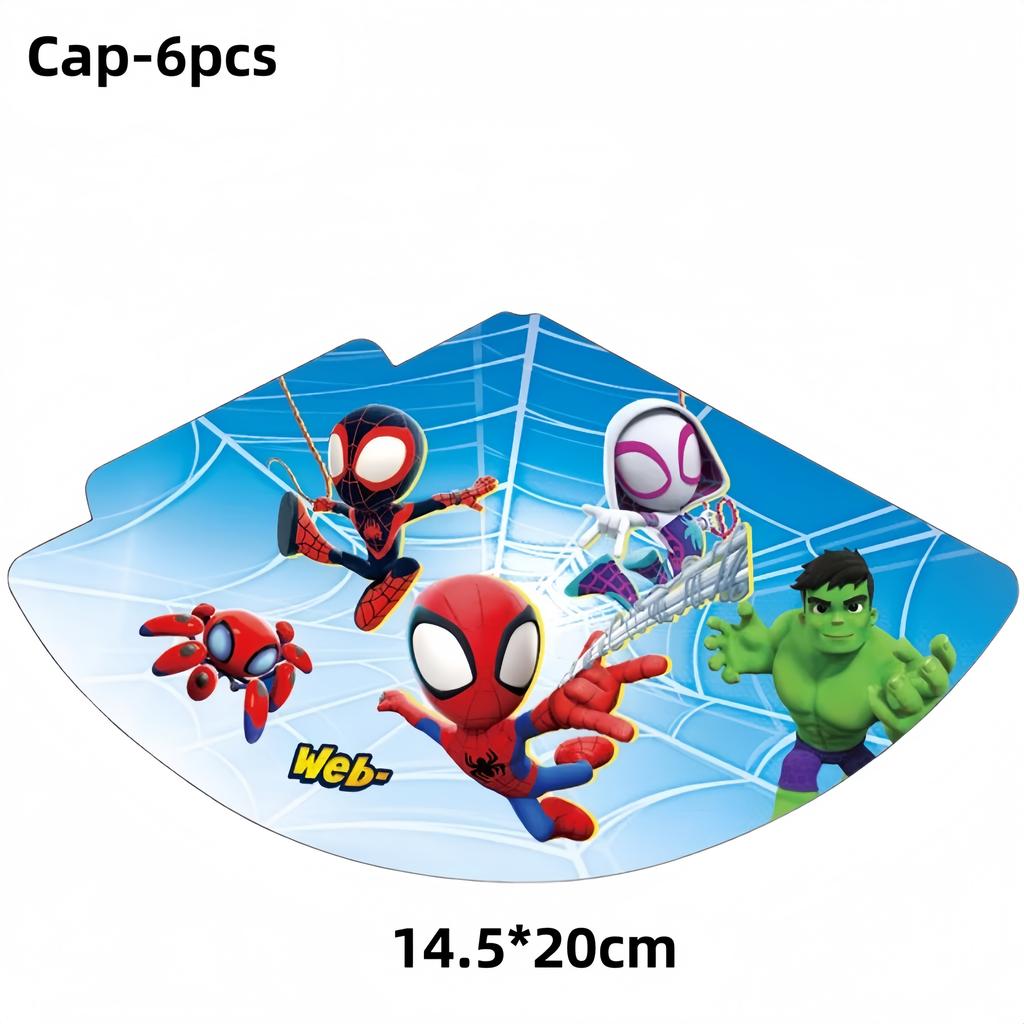 Spider Hero Birthday Party Decoration Plate Cup Banner Balloon Superhero Party Favors Baby Shower Decor Birthday Supplies Gift