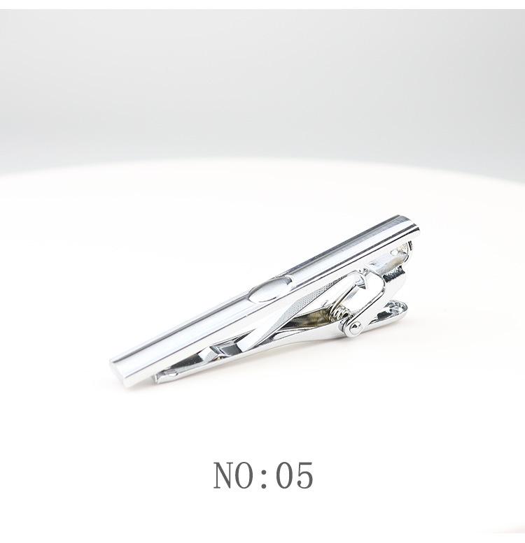 Tie Clip Accessories, Groom Best Man Dress Suit, Professional Business, Metal Simplicity