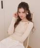 ADAUL Side Ribbon Hole Slim Fit T Shirts - 2Color
