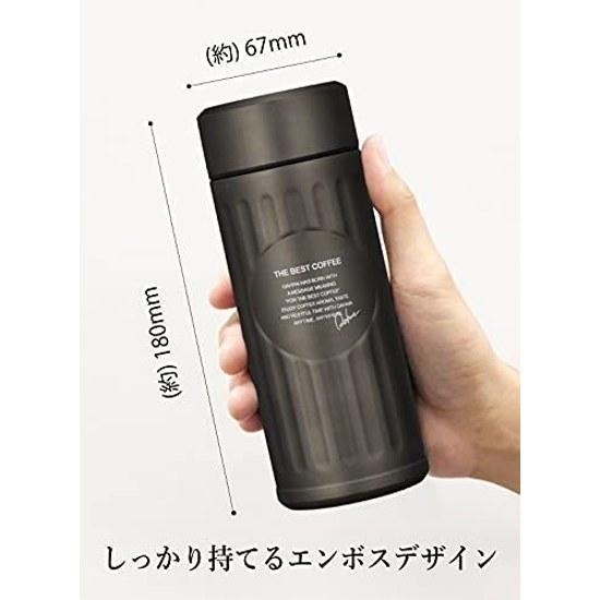 CB JAPAN Borraccia Rame 420ml Beccuccio Diretto Struttura a Vuoto a Doppia Parete Specifiche Antibatteriche QAHWA Caffè