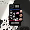 Custodia per telefono INS Biglietto Luce Aereo per iPhone 11 12 13 mini pro XS MAX 8 7 6 6S Plus X 5S SE 2020 XR