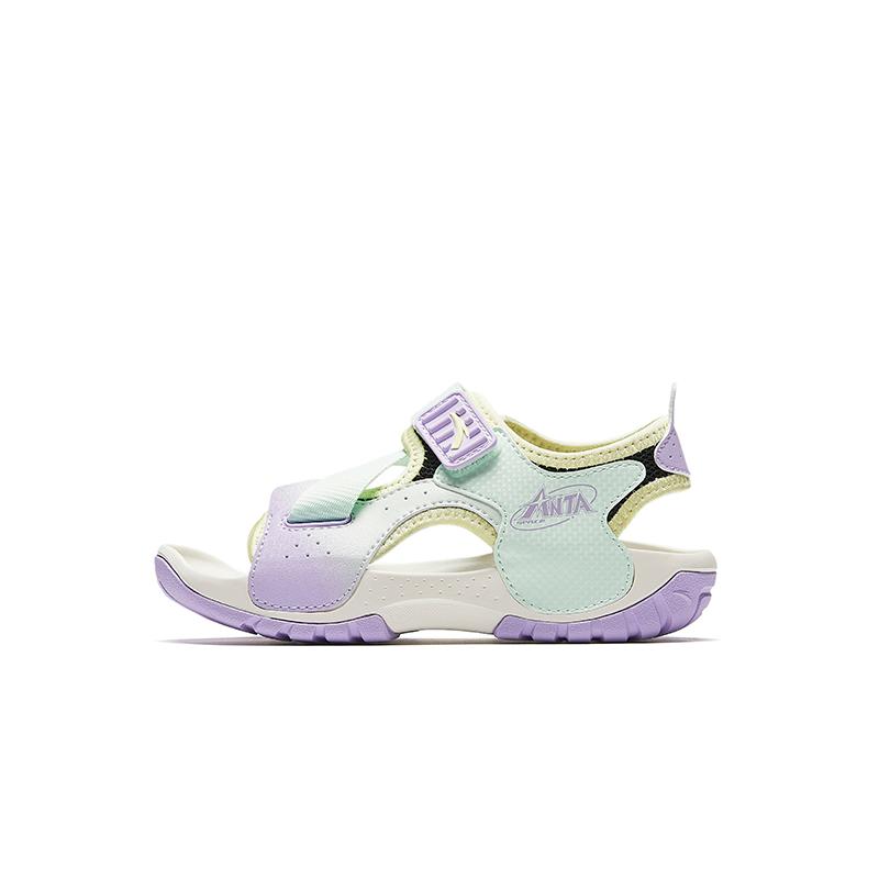 Anta Kids Synthetic Leather Fabric Trendy Comfortable Versatile Open-Toe Outdoor Beach Shoes Kids Sandals A22529919