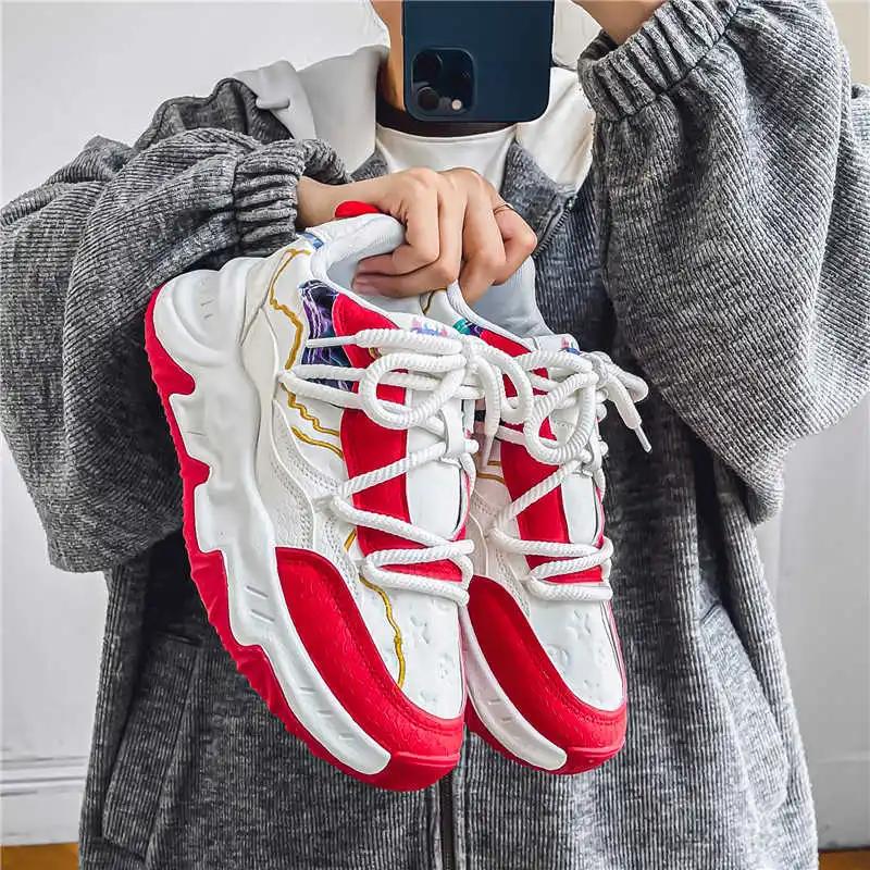 Appearance Increases Ete Breathable Sneakers Husband Tennis Original Men's Moccasin Men Skate Shoes Sports Overseas Luxe