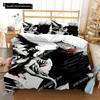 Jujutsu Kaisen Digital Print Comfortable Duvet Quilt Cover Pillowcase Bedding Set Children Bedroom Decoration Home Textile
