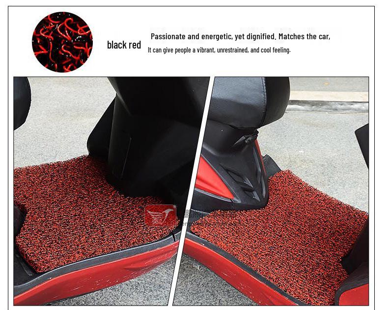 Compatible Lynx Land Rover 8th Gen BWS-R150cc Scooter Leather Footrest Pad.