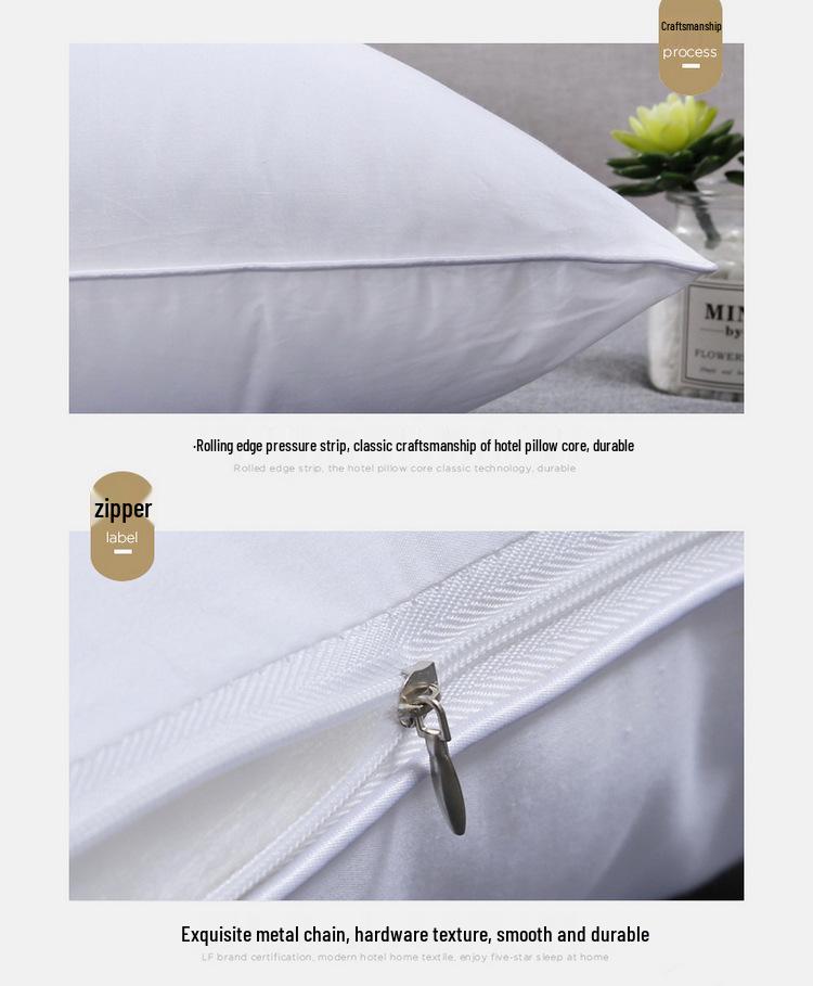 Bellelai Pure Cotton Star Hotel Feather Velvet Pillow – Soft and Comfortable