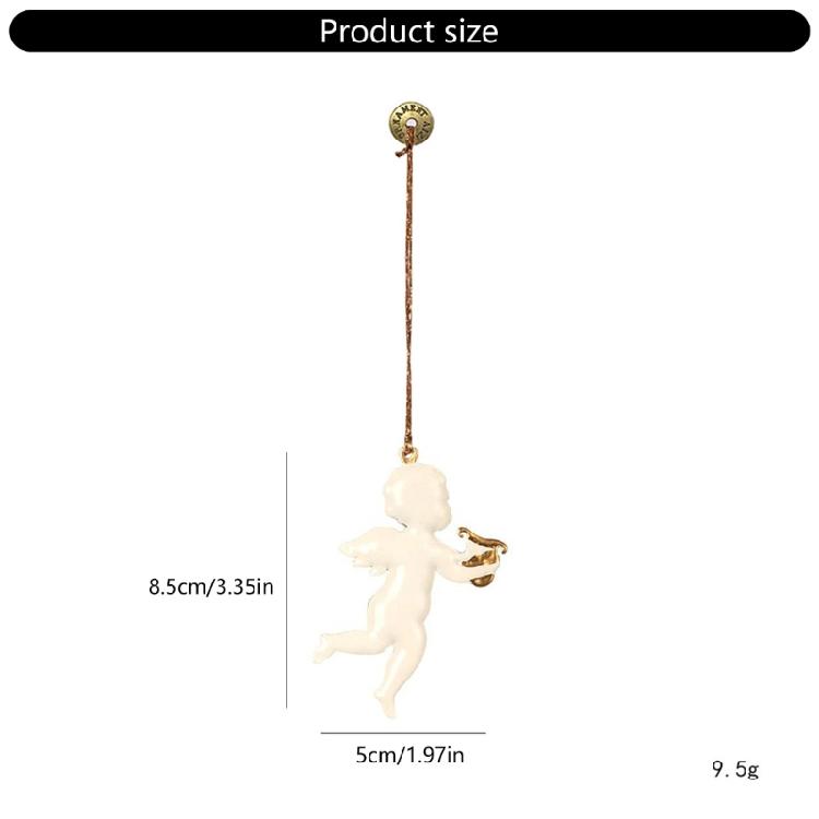 Delicate Iron Christmas Tree Hangers Scandinavian Style Holiday Decors For Indoor Festival Atmosphere